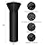 Patio Heater Covers, Heavy-duty and Weather-resistant Oxford Fabric, Waterproof, Dust-proof, Snow-proof, Windproof, with Zipper and Storage Bag (Round Stand Up)