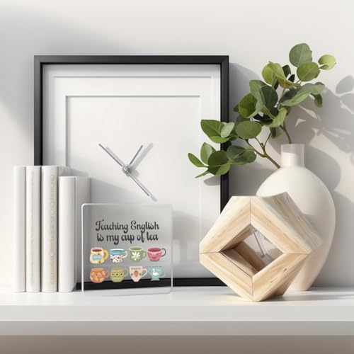 Plaque professeur d'anglais idée cadeau enseignant anglais souvenir fin d'études