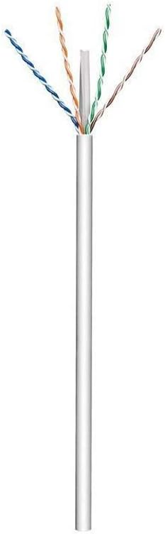 goobay 68466 CAT 6 Network Cable, U/UTP, Grey, 100m Cable Length