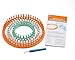 Authentic Knitting Board 'Premium' Chunky Round Knitting Looms Set, 5/8