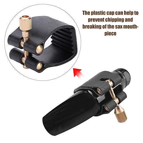 image for Milltrip Tenor Saxophone Ligature - PU Ligature Fastener with Plastic 
