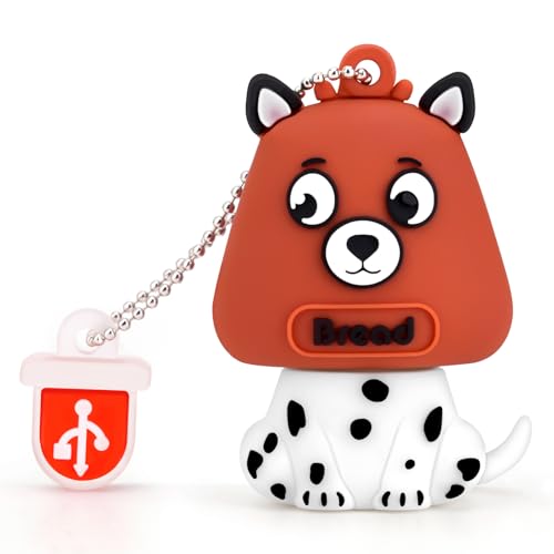 BORLTER CLAMP Chiavetta USB da 32 GB, Carina unità Flash a Forma di Cane, Nuova Unità USB per Pollice Pendrive Regalo per Studenti e Bambini