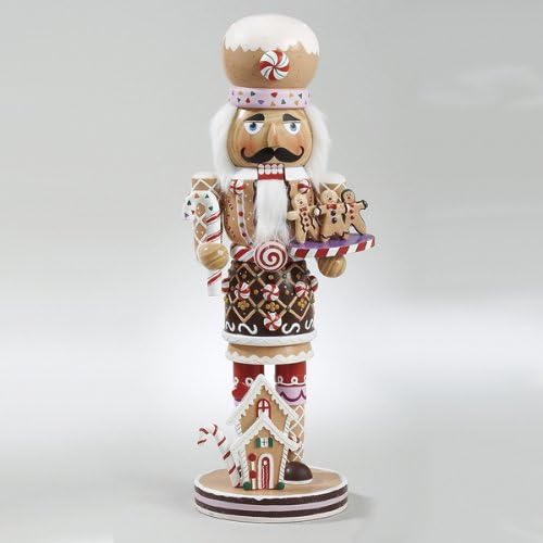 Kurt Adler 16-Inch  Wooden Gingerbread Christmas Nutcracker