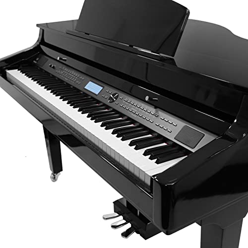Divarte, Orchestra Piano BK , Piano numérique quart de queue 88 touches, Bluetooth audio/MIDI, écran LCD multifonctions… - Les Beatles, Paul McCartney, John Lennon, RIngo Starr, George Harrison Divarte, Orchestra Piano BK , Piano numérique quart de queue 88 touches, Bluetooth audio/MIDI, écran LCD multifonctions… – Image 4