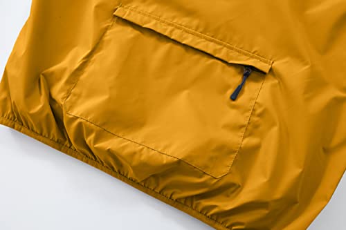 Image of Women's Lightweight Waterproof Jacket Packable Windbreaker Running Coat