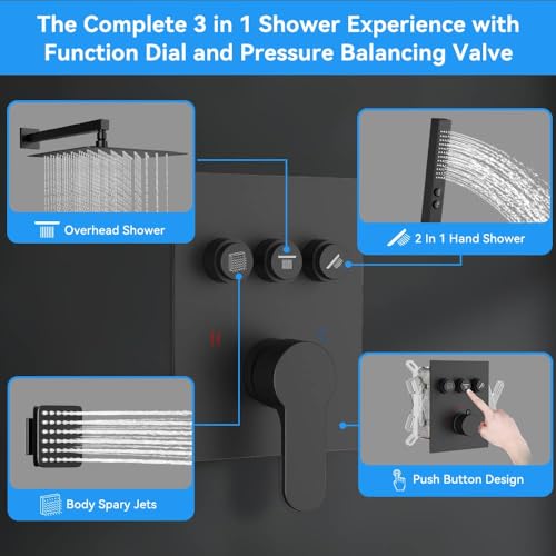 Smart Shower System Digital Control