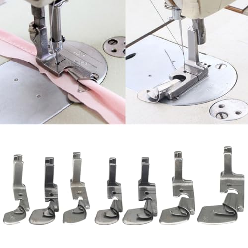 Pie para máquina de coser curvo para dobladillo miniatura 2