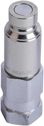 Miniatura 5 de Solarhome 7246777 7246790, kit de acoplador de cara plana macho y hembra compatible con Bobcat 553 751 753 763 773 7753 863 864 873 963 323 324 337