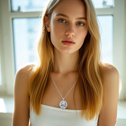 Amulet Necklace 925 Sterling Silver Medal Pendant Divine Jewelry Christian Gifts for Women Men2