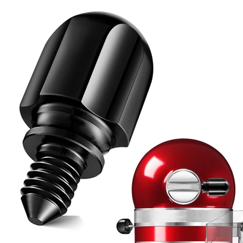 Image of Attachment Knob Thumb Screw Upgraded 6061 Aluminum Replacement Parts Fit For KitchenAid Mixers Black