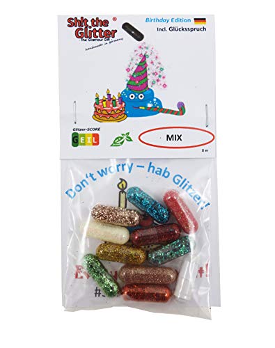 STG® – The Glamour Gift – Personale Birthday Baggy / divertente regalino per feste / cool home office gag / bellissimo articolo scherzoso