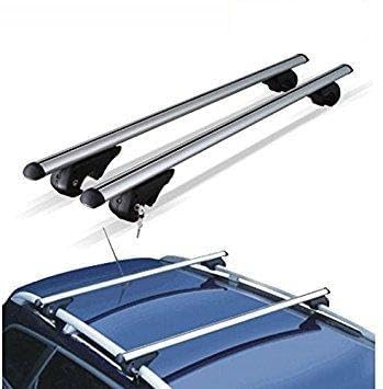 M-way Nnrb1045.14 Barres de Toit en Aluminium Aero de Rails de Croix de Verrouillage Eagle