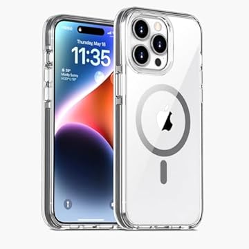 Capa Magnetica Capinha Clear Case de Indução Premium Compatível com Mag-Safe para iPhone 15 15 Plus 15 Pro 15 Pro Max (iPhone 15 Pro Max)