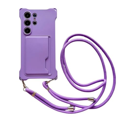 Coque Samsung A15 avec lanière pour garder les mains libres en voyage et shopping