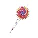 Produktbild KESOTO Klassischer Windspinner, Muster Auswählbar, groß, 29cm - Wirbelwind