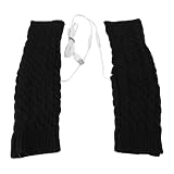 KIMISS Pair Winter Heated Leg Warmer Soft Over Knee...