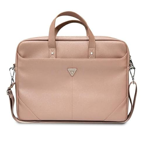 Guess Sac GUCB15PSATLP 16" Rose/rose Saffiano Hot Stamp Triangle Logo, Rose Cover