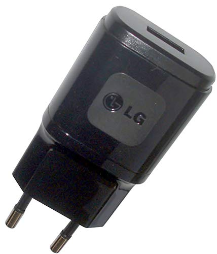 LG MCS-04ER Cargador Original 1,8 A, Plus Cable Micro-USB para LG G2, G3, Nexus, Negro