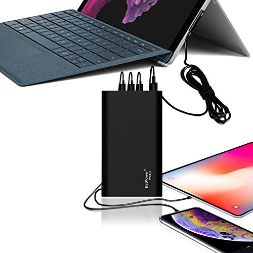 Batpower Proe 2 Es10B 148Wh Ms Surface Power Bank For Surface Book 3 2 1 External Battery Surface Laptop 4 3 2 1 Surface Pro X 8 7 6 5 4 3 Go Portable Charger And Surface 120W Slim Charger Adapter #TOP4