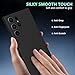 WOGROO for Samsung Galaxy S24 Ultra Case Black, Scratch Resistant with Soft Touch, Slim Thin Phone Cover for Samsung Galaxy S24 Ultra