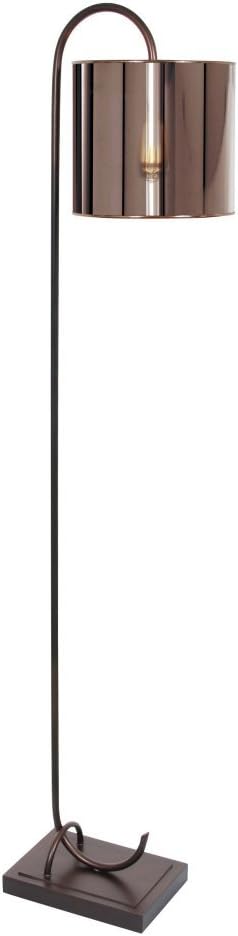 Van Teal 466862 Regus Impressionist Floor Lamp, No Size, Copper Black