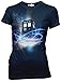 Doctor Who Tardis In Space Juniors Tee Ripple Junction AMZ XL