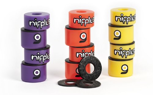 Orangatang Bushing Nipples 86A Gelb