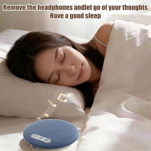 Image of Pillow Speaker for Sleeping,2026 New Bluetooth Under Pillow Speaker with White Noise Timer Wireless Sleep Aid with Stereo Bass Private Sleep Headphones,Side Sleeper Friendly