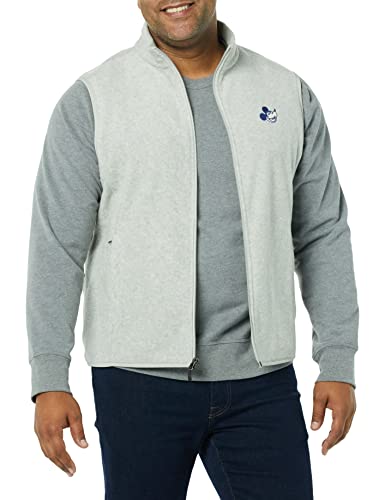 Amazon Essentials Disney | Marvel | Star Wars Gilets en Polaire Homme, Happy Mickey, XL