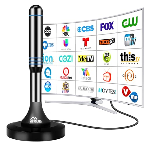 2025 TV Antenna Indoor Antenna for Smart TV with Strong Magnetic Base