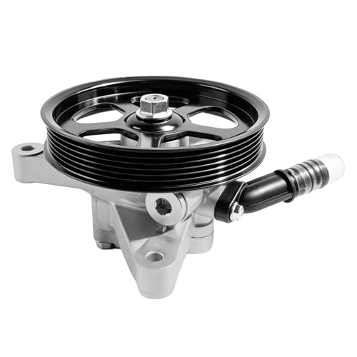 Power Steering Pump with Pulley for Honda Accord 2003-2007 3.0L V6 Acura MDX 2003-2006 3.5L V6 Replaces OE 21-5349 56110-RCA-A01