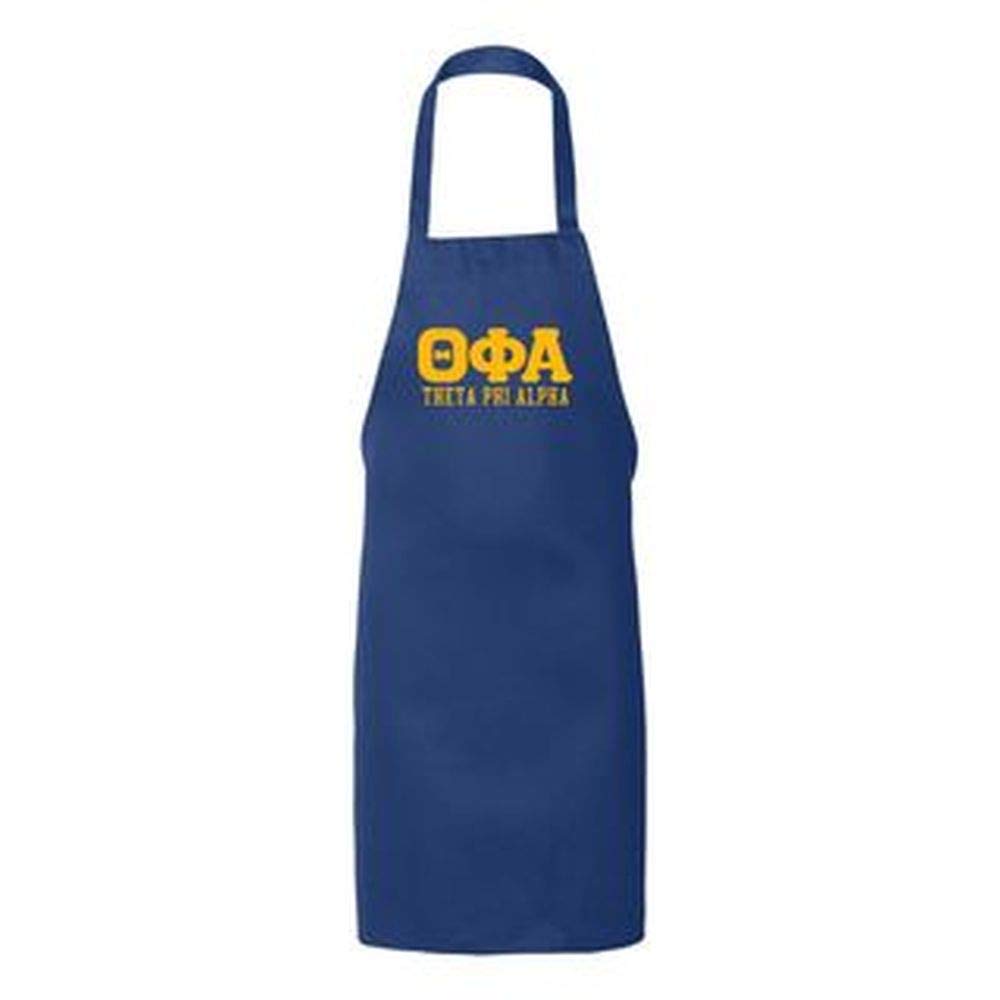 Greekgear Theta Phi Alpha Large Apron Royal Blue