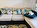 Polyester Throw Pillow Case,Mediterranean Style Decorative Square Cushion Cover (Cover Only,No Insert) (18x18 inch/ 45x45cm,6 Pack Sea Theme 1)