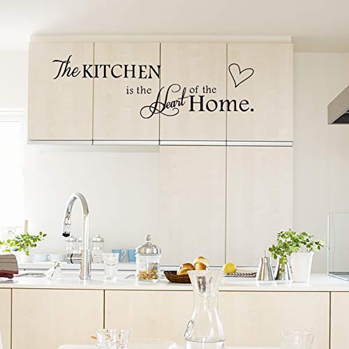Rotumaty 'The Kitchen' Quote Wall Stickers Kitchen & Dining Room Wall Decal Vinyl Home Décor (Size B) #TOP4