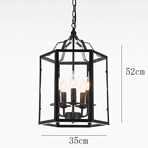 Lustre rétro nordique E14 pour éclairage de table industrielle
