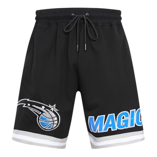 Pro Standard Mens NBA Orlando Magic Classic Chenille Athletic Short Black