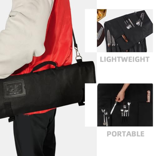 Sacoche couteaux chef étanche et légère : étui portable multifonction - 4