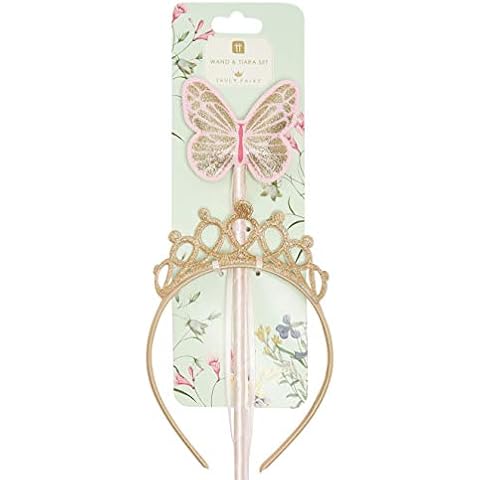 Talking Tables Fairy Wand and Gold Tiara Set Cover