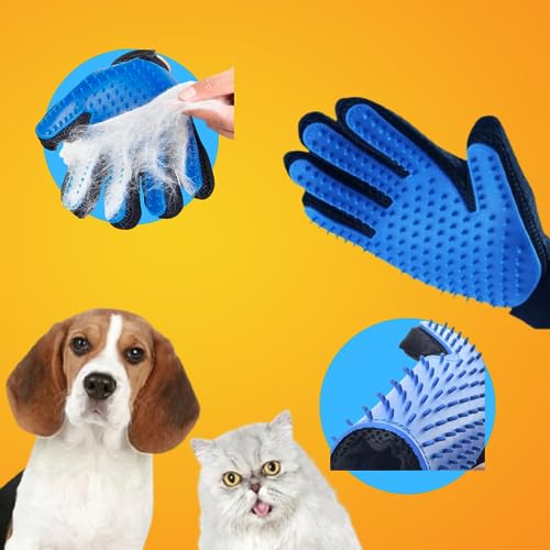 Mavife Luva Removedora De Pelos Cabelos Cães Gatos Tira Pelos De Animais Escova Nano Magnética Petsh