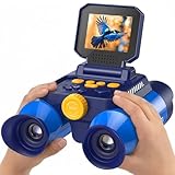 Binocolo Bambino Ahalfcit con Fotocamera, Funzione di Visione Notturna a Infrarossi, Teles...