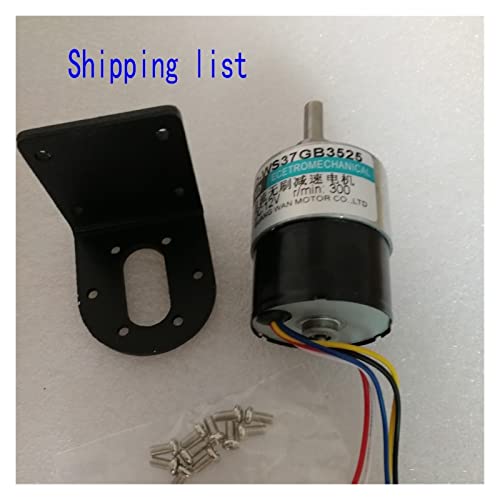 Moteur 12V sans balais pour robotique avec support de fixation stable