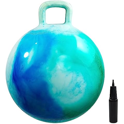 EVERICH TOY Hopper Ball for Kids, 18 Inches Jumping Ball Hoppity Hop Ball Bouncing Ball , Sit and Bouncy Ball with Handle for Boys and Girls Gifts. Cover
