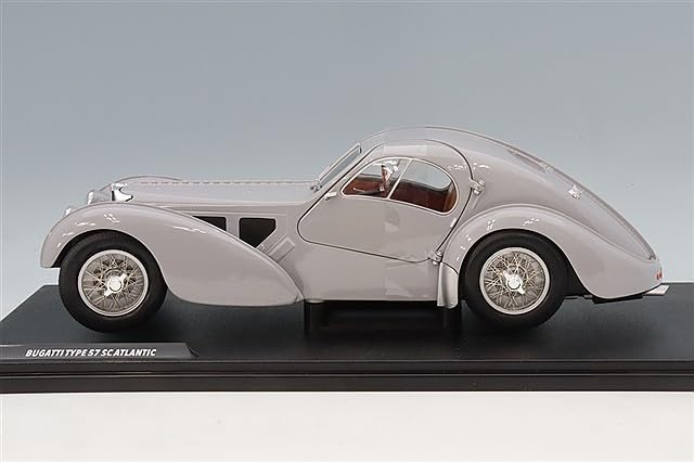 1/18 ブガッティ アトランティック タイプ57SC 1937 マットシルバー Amazon | SOLIDO 1/18 ブガッティ アトランティック タイプ 57SC 1937