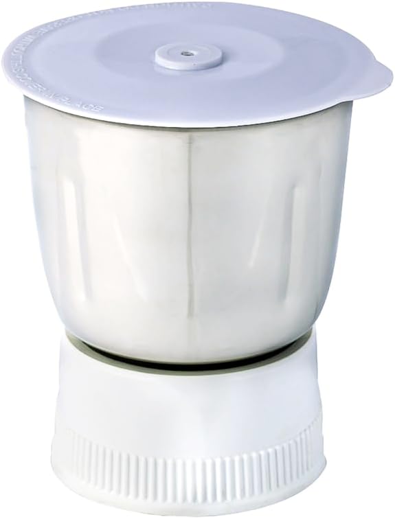 MANISH® Medium Steel Jar only 850ml for Juicer Mixer Grinders Bajaj Maharaja Singer Orient Rico Pigeon Kenstar MorphyRichards Orpat Crompton Baltra Polar Jaipan Sunflame Padmini Glen Lazer