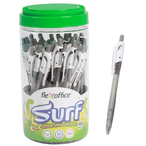Stylos écriture lisse FLEXOFFICE FO-GELB068 pour bureau et cours