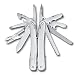 Produktbild VICTORINOX Schweizer Taschenmesser Swiss Tool Spirit MX, 24 Funktionen, Multitool inkl. Zange, Schraubendreher, Dosenöffner, Nylon-Gürteltasche, Silber