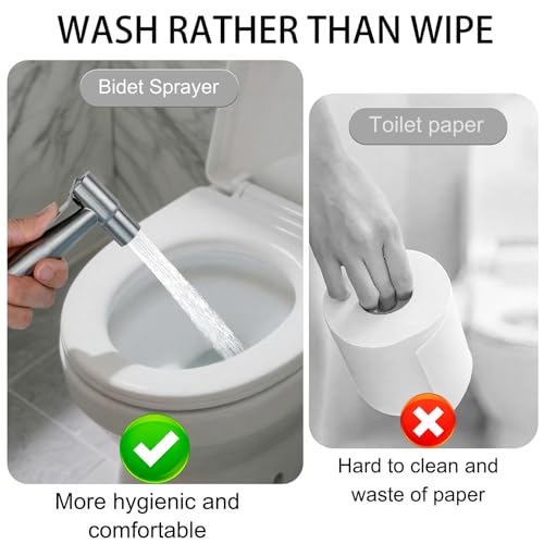 Bidet Attachment - Handheld Sprayer with Jet, Price Drop to $13.99