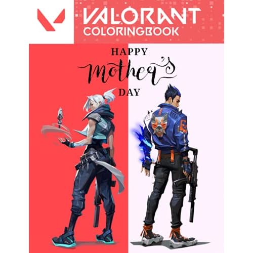 Valorant: Mother’s Day Coloring Book is Best Gift Ever for Kid of All Ages