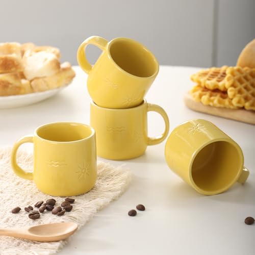 ATLZBLTCI Sun Beach Cute Ceramic Double Espresso Shot...