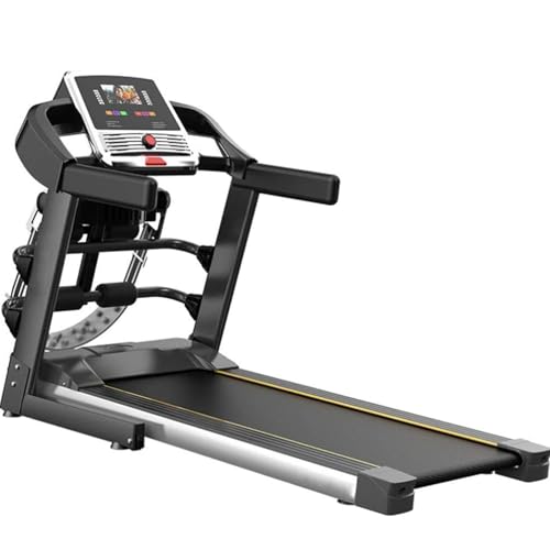 Image of Folding Treadmills Treadmills, Folding Electric Treadmill Multifunctional Home Gym Mute Shock Absorption Professional Treadmill WiFi